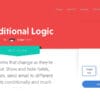 Ninja Forms Conditional Logic for WordPress