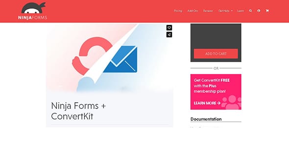 Ninja Forms ConvertKit for WordPress