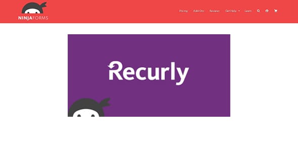 Ninja Forms Recurly for WordPress