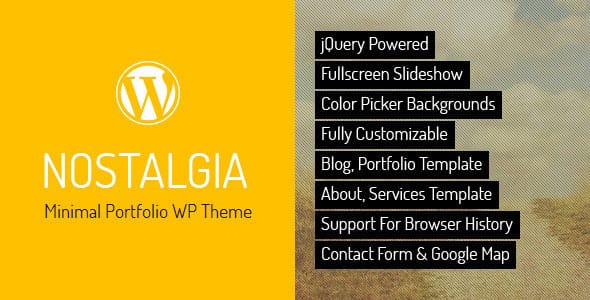 Nostalgia WordPress Theme by QuanticaLabs