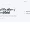 Notification SendGrid for WordPress