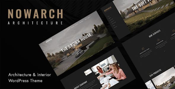 NOWARCH Architecture and Interior WordPress Theme