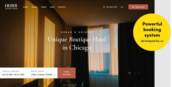 Nuss WordPress Theme by Nuss
