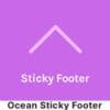Ocean Sticky Footer for WordPress