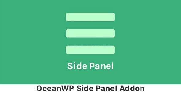 OceanWP Side Panel Addon for WordPress