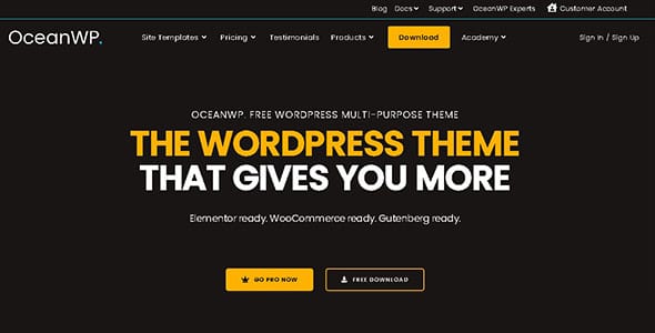 OceanWP WordPress Theme by OceanWP