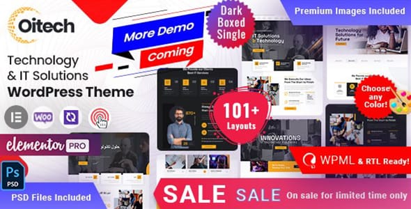 Oitech Technology WordPress Theme