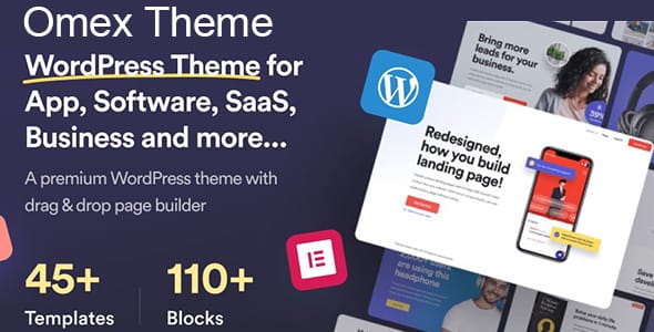 Omex WordPress Theme by FinestDevs