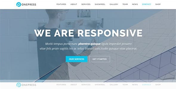 OnePress WordPress Theme by FameThemes