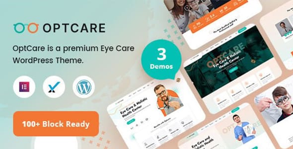 Optcare Eye Care WordPress Theme