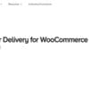 Order Delivery for WooCommerce