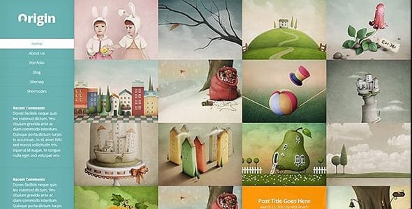 Origin WordPress Theme by Elegant Themes