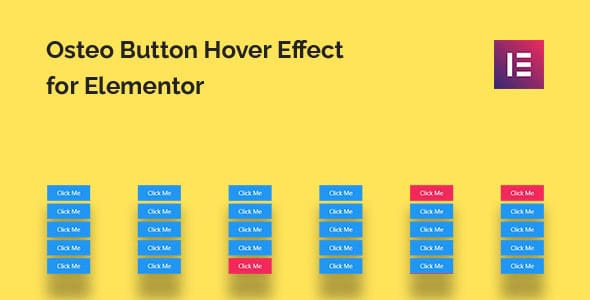 Osteo Button Hover Effect for Elementor WordPress Plugin
