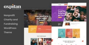 Oxpitan Nonprofit Charity WordPress Theme