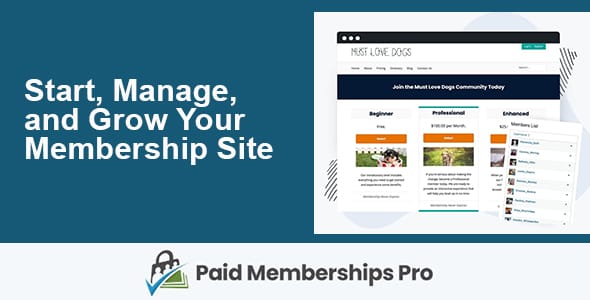 Paid Memberships Pro for WordPress