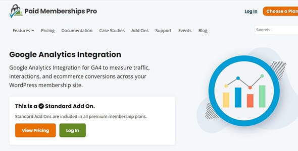 Paid Memberships Pro Google Analytics Integration for WordPress