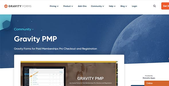Paid Memberships Pro Gravity Forms Add On for WordPress