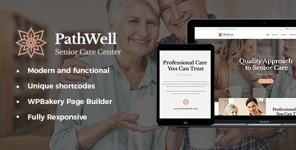PathWell Senior Care WordPress Theme
