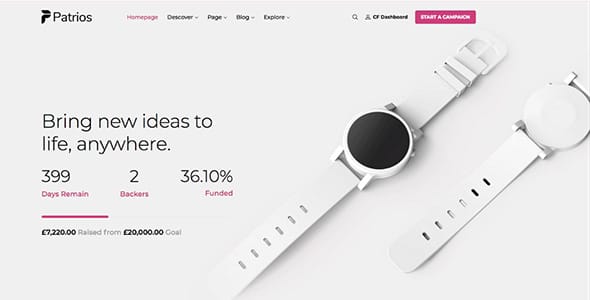 Patrios WordPress Theme by Themeum