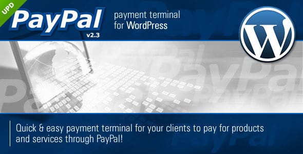 PayPal Payment Terminal Wordpress for WordPress