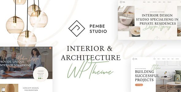 Pembe Interior and Architecture WordPress Theme