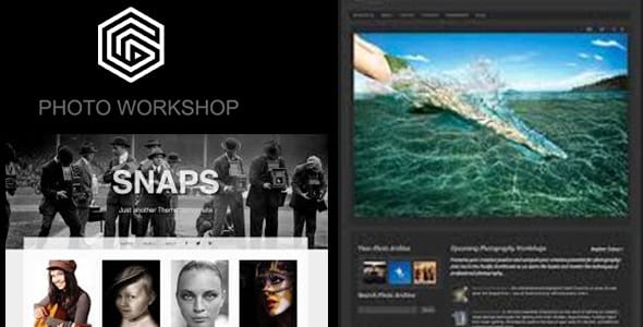 Photo Workshop WordPress Theme by Graph Paper Press