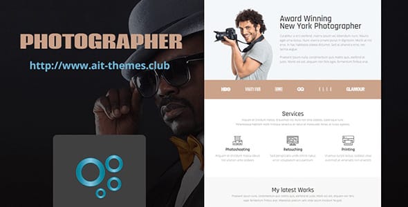 Photographer WordPress Theme by AitThemes