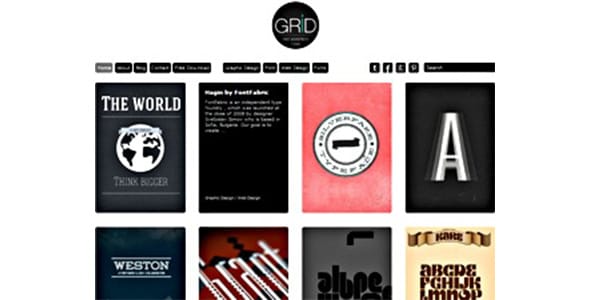 Pin Grid Responsive WordPress Theme by Marios Lublinski