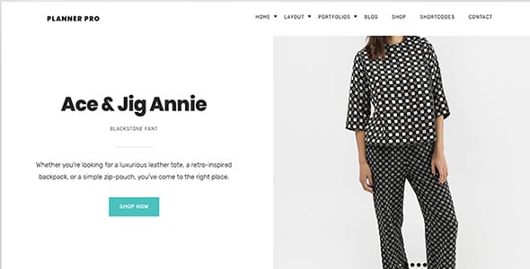 Planner Pro WordPress Theme by Zigzagpress