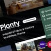 Planty Fabric and Factory WordPress Theme