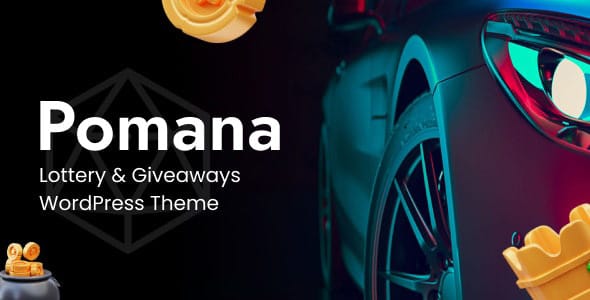 Pomana Lottery and Giveaways WordPress Theme