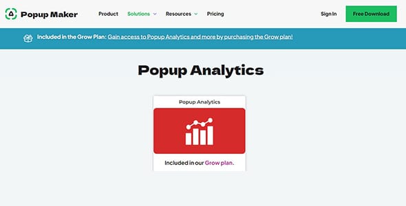 Popup Maker Popup Analytics for WordPress