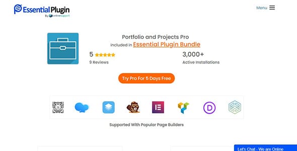 Portfolio and Projects Pro for WordPress