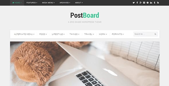 PostBoard WordPress Theme by Theme Junkie