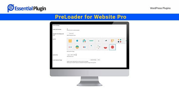 Preloader for Website Pro WPOS for WordPress