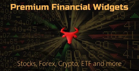 Premium Stock Market Widgets for WordPress