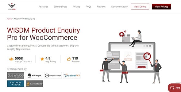 Product Enquiry Pro A K A QuoteUp for WooCommerce