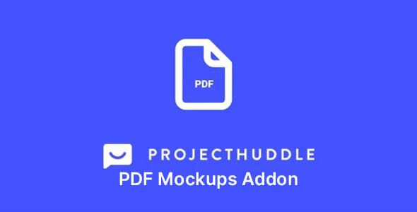ProjectHuddle PDF Mockups Add On for WordPress