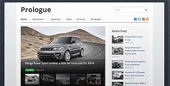 Prologue WordPress Theme by WPZOOM