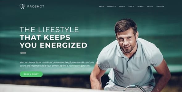 ProShot WordPress Theme by Template Monster