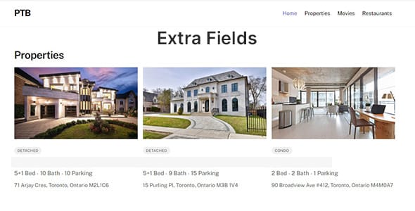 PTB Extra Fields for WordPress