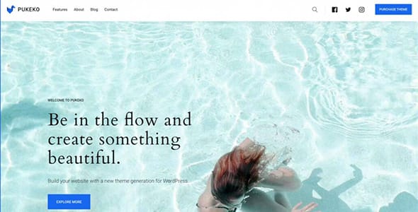 Pukeko WordPress Theme by Elmastudio