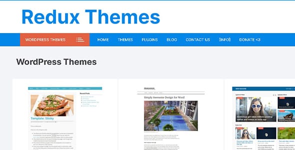 Redux WordPress Theme by ThemeZilla