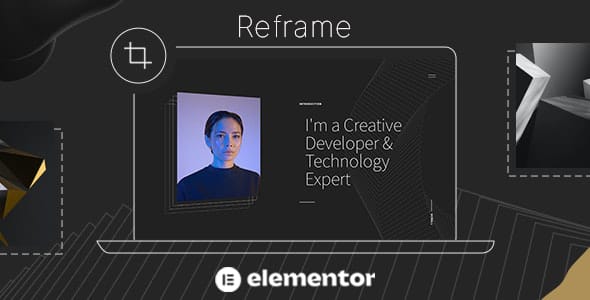 Reframe Resume and Personal Portfolio WordPress Theme
