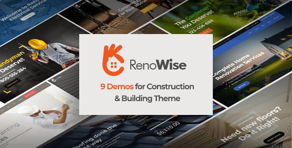 RenoWise Construction and Building WordPress Theme