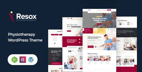 Resox Physiotherapy WordPress Theme