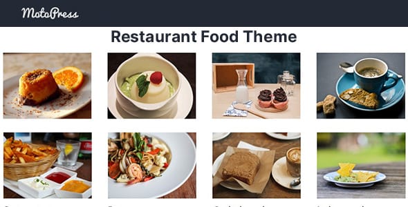 Restaurant Food WordPress Theme by MotoPress