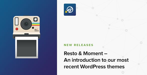 Resto and Moment WordPress Themes by CSSIgniter