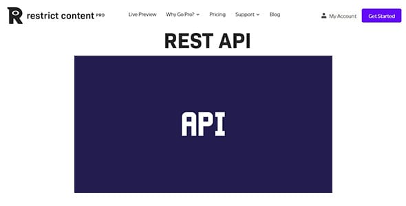 Restrict Content Pro REST API for WordPress