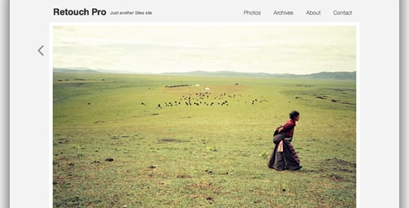 Retouch Pro WordPress Theme by Graph Paper Press